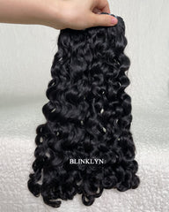 Caribbean Curl Super Double Drawn SDD Virgin Hair Bundles