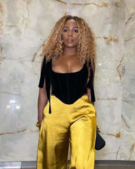 Florence | Golden Hour Blonde Curly Human Hair HD Lace Glueless Wig