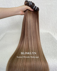 Sunset Blonde Balayage Raw Hair Bundle