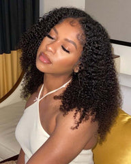 Maya | "Removable Sew-in" Kinky Curly V Part Wig U Part Wig