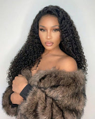 Chrissy | Luxury RAW HAIR Natural Curly HD Lace Frontal & Closure Glueless Wig