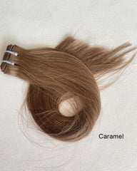 Brown & Black Pre-Colored Raw Hair Bundles