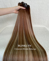 Cinnamon Blonde Balayage Raw Hair Bundle