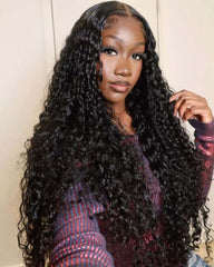 Kayla | Water Wave HD Lace Frontal & Closure Glueless Wig
