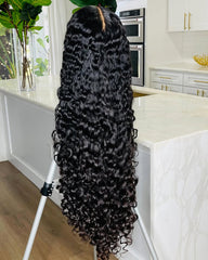 Geórgia | Peruca Personalizada (3/4/5 Madeixas) Peruca Ondulada HD sem Cola