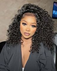 Teresa | "Removable Sew-in" Curly Hair V Part Wig U Part Wig