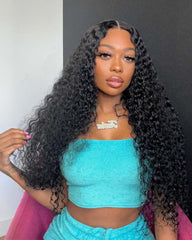 Faith | Burmese Curly HD Lace Frontal & Closure Glueless Wig