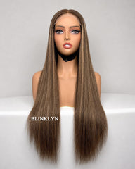 Mia | Espresso Brown Balayage HD Lace Raw Hair Wig