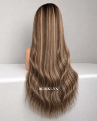 Mia | Espresso Brown Balayage HD Lace Raw Hair Wig