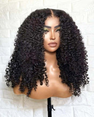 Audrey | Kinky Curly HD Lace Frontal & Closure Glueless Wig