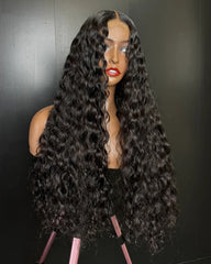 Skye | 🔸Densité élevée 550 g🔸 Perruque de luxe SDD, ondulée, en dentelle HD, sans colle