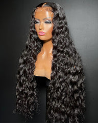 Skye | 🔸Densité élevée 550 g🔸 Perruque de luxe SDD, ondulée, en dentelle HD, sans colle