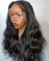 Julie | Wavy Hair Realistic Hybrid Hairline Wig