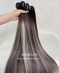 Misty Blonde Balayage Raw Hair Bundle