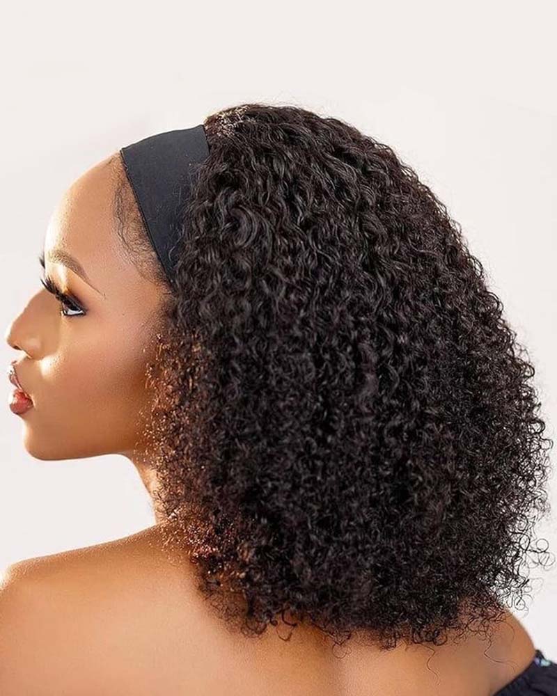 Laney | Perruque bandeau afro crépue et bouclée