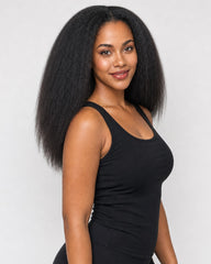 Tamara | "Removable Sew-in" Kinky Straight V Part Wig U Part Wig