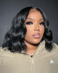 Kash | HD 2x6 5x5 6x6 Closure Wig Loose Deep Wave Glueless Bob Wig