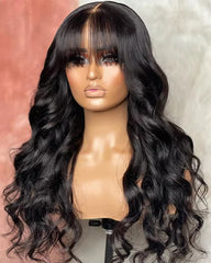 Betty | Loose Wavy HD Lace Frontal & Closure Glueless Fringe Wig