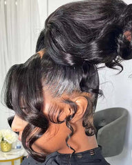 Gabrielle | 100% Hand Crafted RAW Hair Wavy HD Full Lace Scalp Wig