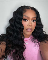 Yvonne | "Removable Sew-in" Loose Deep Wave V Part Wig U Part Wig