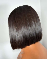 Basira | SDD RAW Hair 2x6 5x5 HD Lace Closure Wig Glueless Bob Wig