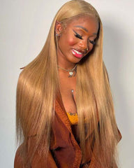Linda | Honey Blonde HD Lace Frontal & Closure Glueless Wig
