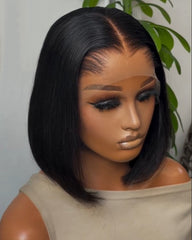 Zola | Straight Hair HD Lace Frontal Lagos Hairline Bob Wig