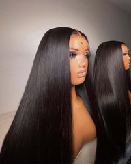 Sherry | Custom Wig (3/4/5 Bundles) Straight Hair HD Lace Glueless Wig