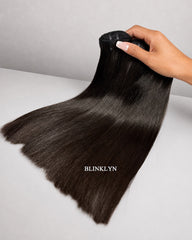 Mèches épaisses de cheveux vierges lisses SDD (Super Double Drawn)