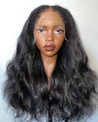 Julie | Wavy Hair Realistic Hybrid Hairline Wig