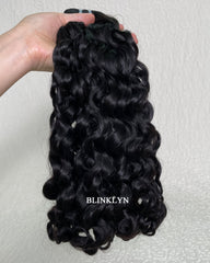 Caribbean Curl Super Double Drawn SDD Virgin Hair Bundles