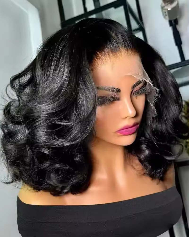 Lorinna | SDD Super Double Drawn Bounce Curl HD Lace Frontal & Closure Glueless Wig