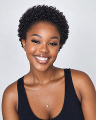Annie | HD Lace 13x4 Natural Hairline Kinky Coily Human Hair Pixie Wig