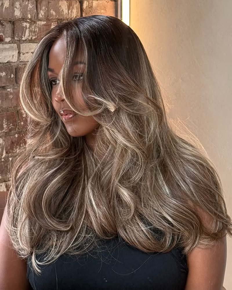 Fiona | RAW Hair Highlight Ash Blonde HD Lace Glueless Wig