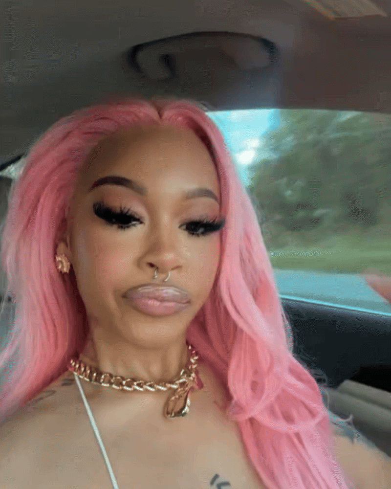Nicki | Barbie Pink HD Lace Frontal & Closure Human Hair Glueless Wig
