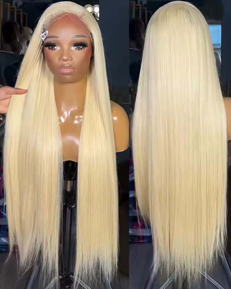 Maria | #613 Blonde HD Lace Straight Breathable Glueless Wig