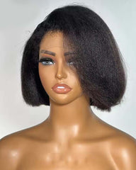 Jasmine | Peruca HD 2x6 5x5 6x6 com fechamento, crespa, reta, sem cola