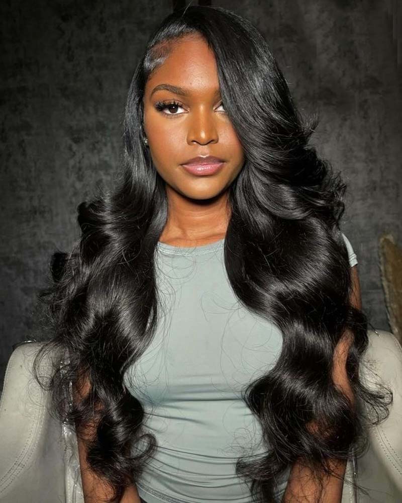 Kendra | Perruque Body Wave en dentelle transparente 13x4 sans colle