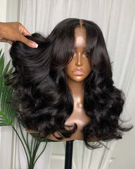 Lorinna | SDD Super Double Drawn Bounce Curl HD Lace Frontal & Closure Glueless Wig