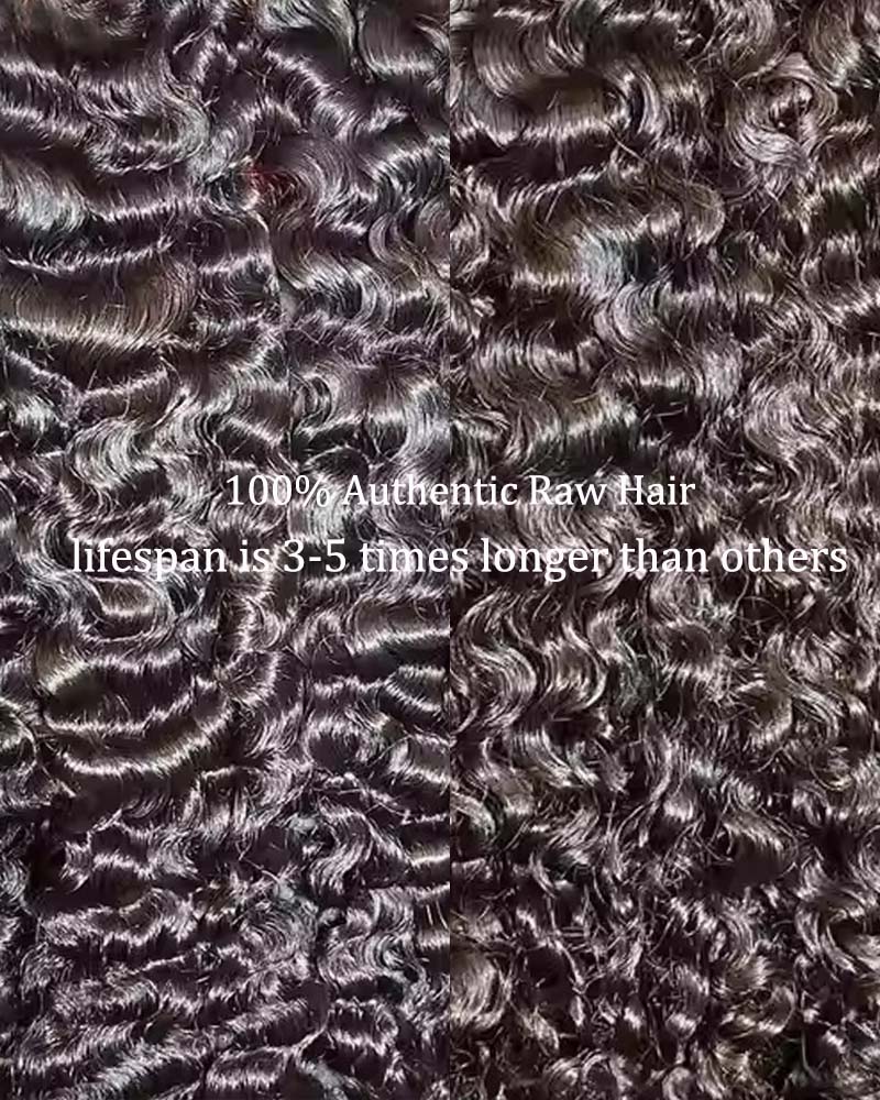 Extensions de cheveux naturels bouclés et authentiques de luxe