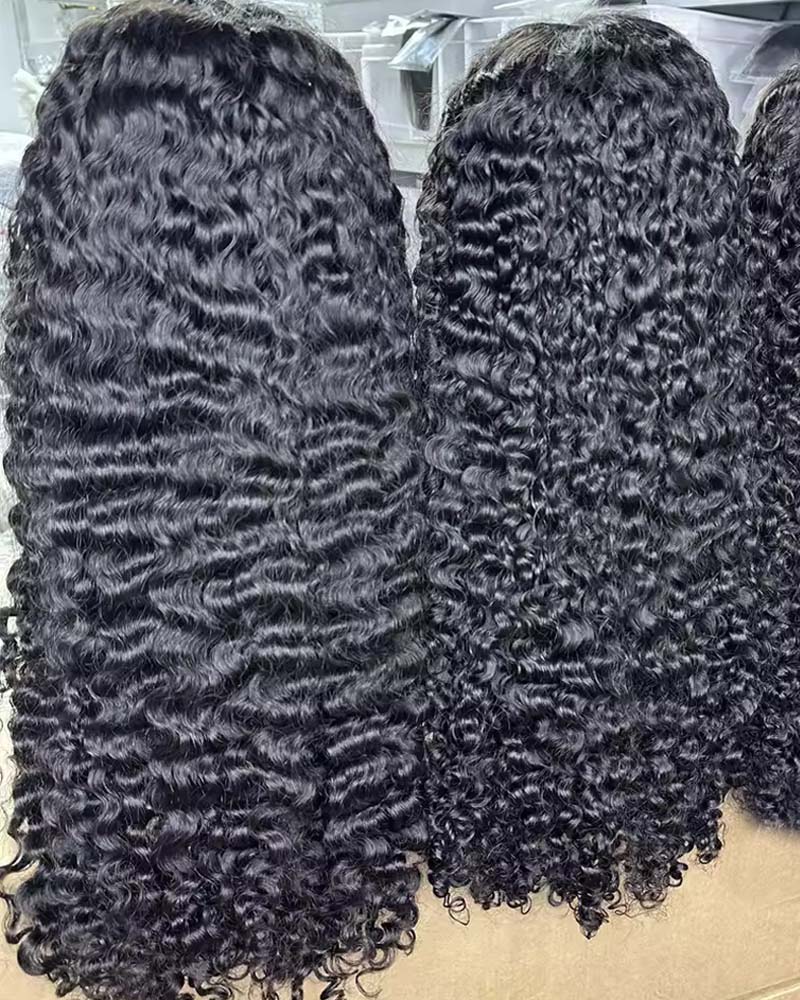 Keke | "Removable Sew-in" Burmese Curly V Part Wig U Part Wig