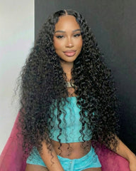 Faith | Burmese Curly HD Lace Frontal & Closure Glueless Wig