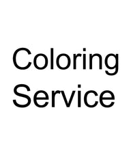 Service de coloration - Teindre les cheveux en noir de jais #1