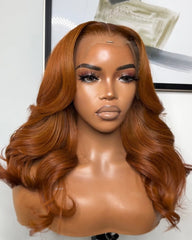 Claire | Cowboy Copper Human Hair Glueless Wig