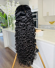 Geórgia | Peruca Personalizada (3/4/5 Madeixas) Peruca Ondulada HD sem Cola