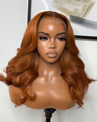Claire | Cowboy Copper Human Hair Glueless Wig