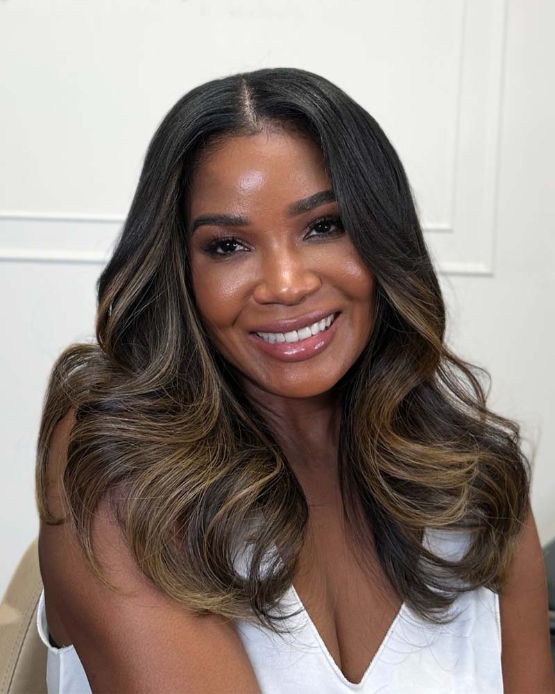 Alyssa | Honey Brown Balayage HD Lace Glueless Wig