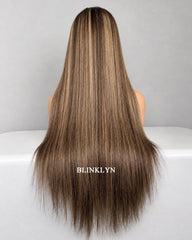 Mia | Espresso Brown Balayage HD Lace Raw Hair Wig