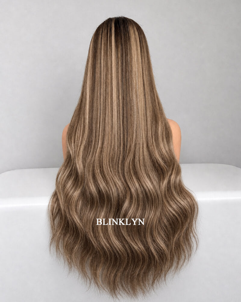 Mia | Espresso Brown Balayage HD Lace Raw Hair Wig