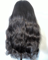 Julie | Wavy Hair Realistic Hybrid Hairline Wig